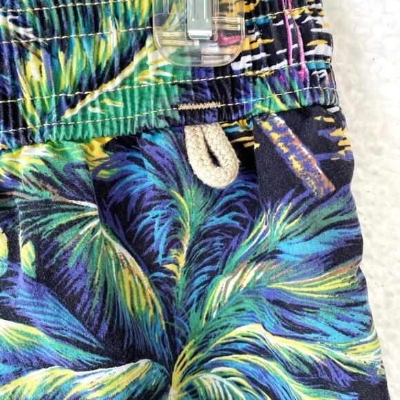 Polo Ralph Lauren Tropical Print Flamingo Swim Trunks Size Medium - Picture 7 of 7